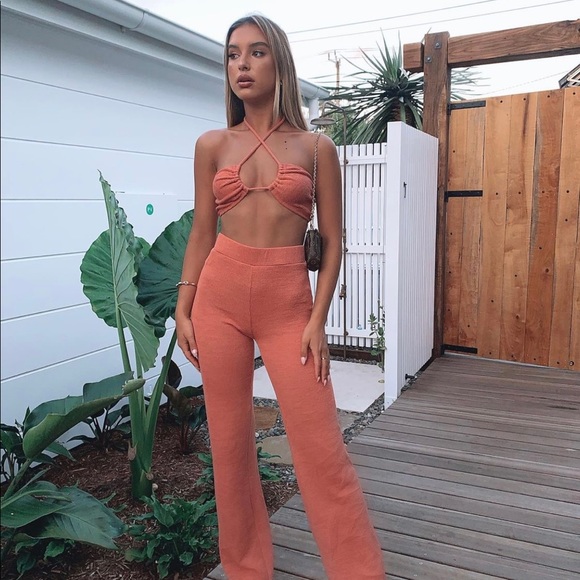 White Fox TOP in Terracotta - Picture 2 of 4